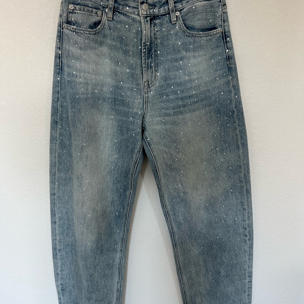 Pistola Women's Speckled Gray Flare Jeans. Size 29